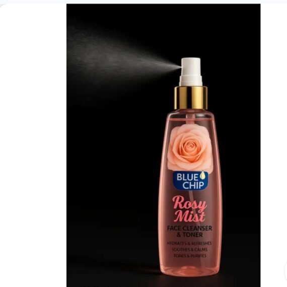 Blue Chip Rosy Mist Face Rose Water Spray(120ml)