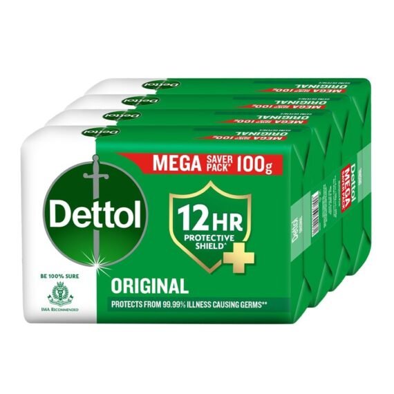 Dettol Original Soap Mega Saver Pack (100g x 5)