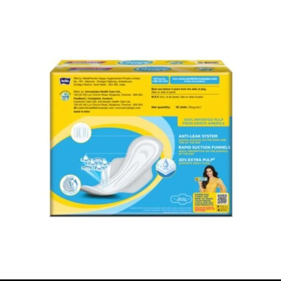 Amrutanjan Comfy Snug Fit Sanitary Pads (18 Pads) - Image 2