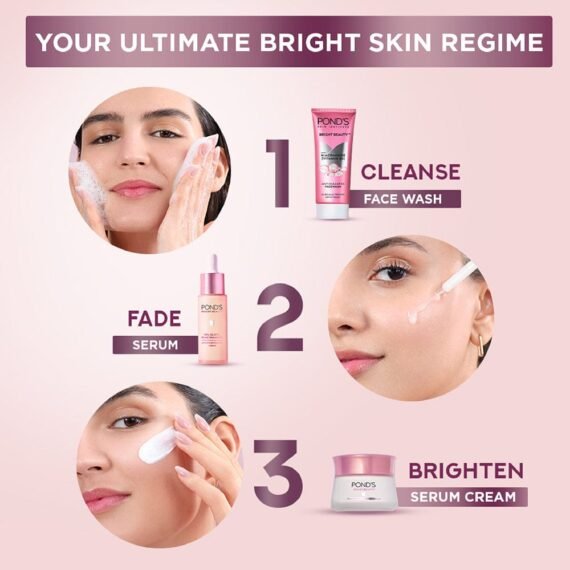Pond’s Bright Beauty Facewash (Vitamin B3) 50g - Image 3