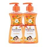 Santoor Gentle Hand Wash Classic – Sandalwood & Tulsi (Pack of 2)