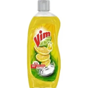 Vim Dishwash Liquid Gel Lemon 500ml