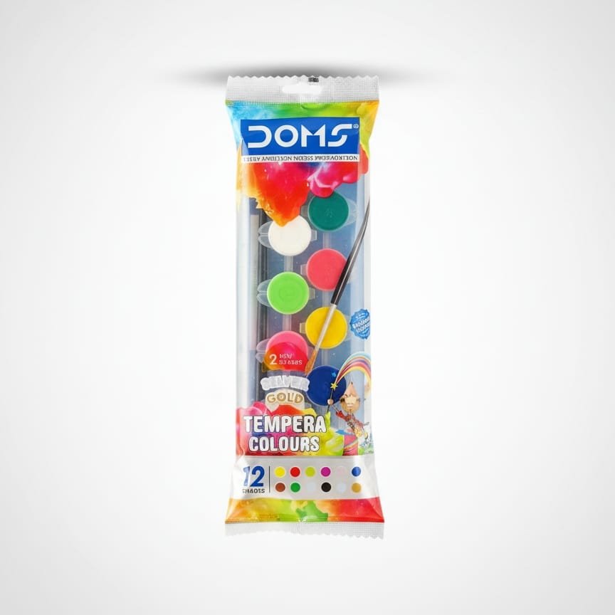 DOMS Water Colour Cakes – 12 Shades