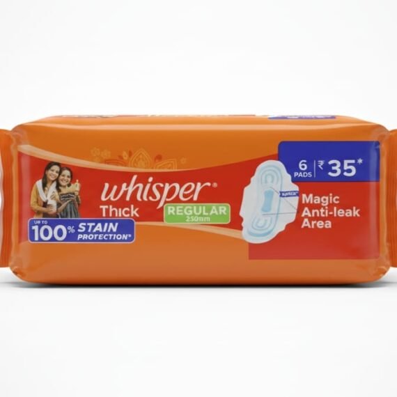 Whisper Choice Reguler Sanitary Pads (6 Pads)
