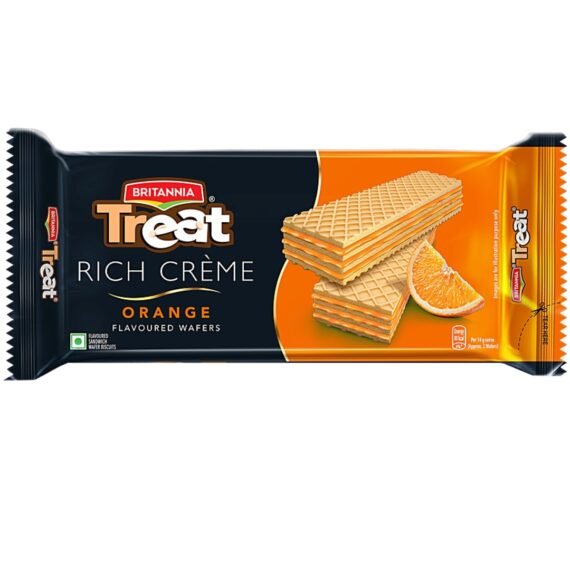Britannia Treat Rich Crème Orange Wafers