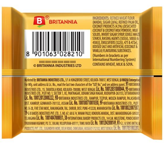 Britannia Nice Time Biscuits (52.7g) - Image 2
