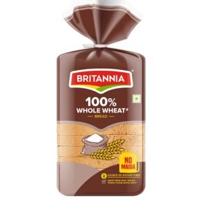 Britannia 100% Whole Wheat Bread (450g)