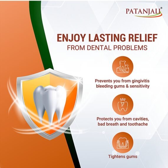 Patanjali Dant Kanti Natural Toothpaste (100g) - Image 3