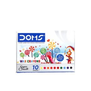 DOMS Wax Crayons | 10 Shades