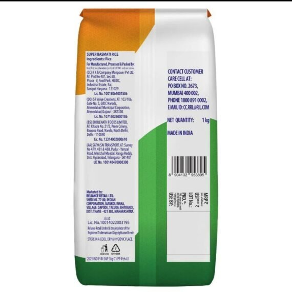 Independence Super Basmati Rice | 1kg Pack - Image 2