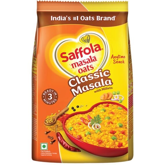 Saffola Masala Oats Classic Masala – (550g)