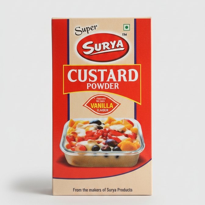 Super Surya Custard Powder Vanilla (100g)