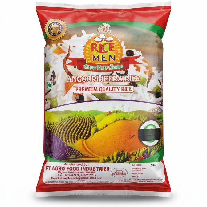 Rice Men Angoori Jeera Rice (26kg)